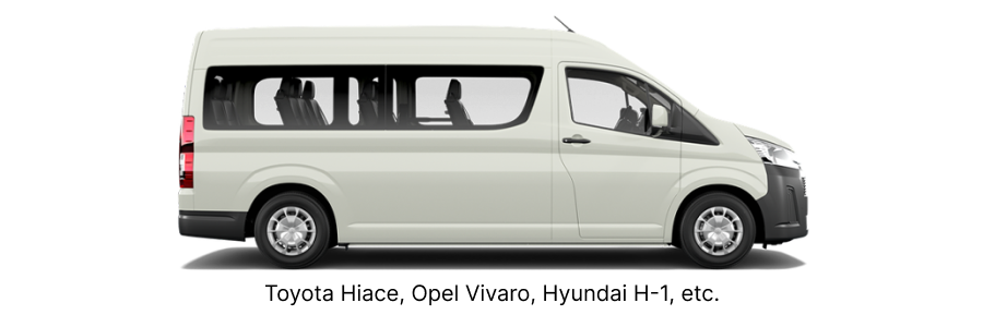 Mini Bus — example vehicle for this route