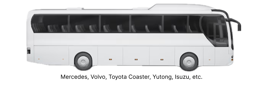 Bus 50 Pax — example vehicle for this route