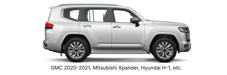 Minivan 6 pax — example vehicle for this route
