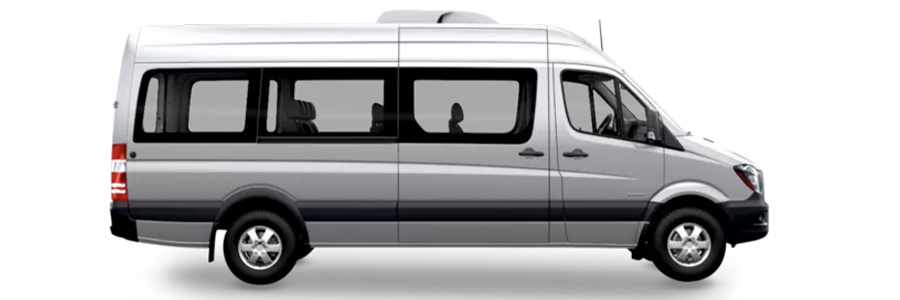 Minibus 17 Pax — example vehicle for this route